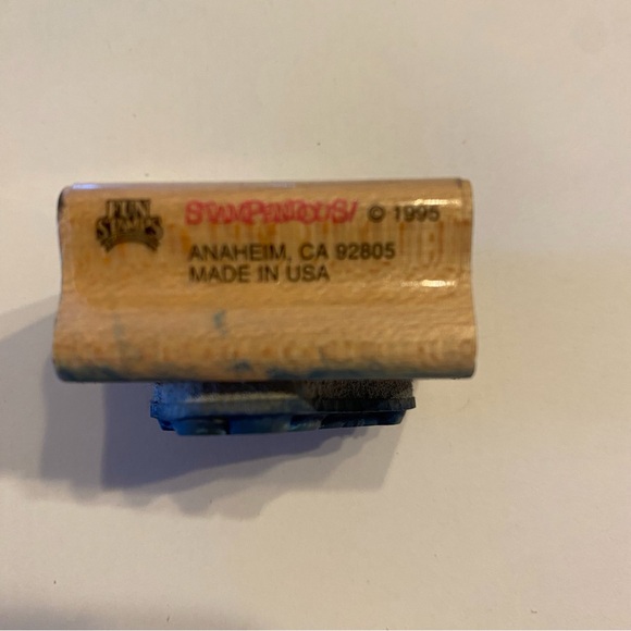 Stampendous « Candlewick Mouse » Christmas Wood Mounted Stamp - Picture 5 of 7